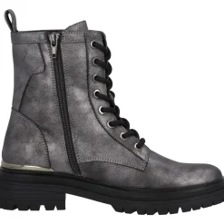 Palado Sthede, Stiefel, Stiefeletten & Boots, Damen, Silber Metallic
