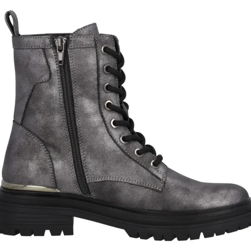 Palado Sthede, Stiefel, Stiefeletten & Boots, Damen, Silber Metallic