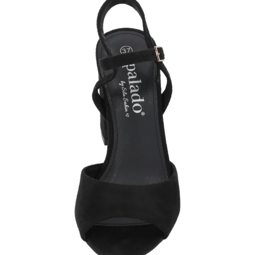 Palado Temmi by Sila Sahin, Sandaletten, Damen, Schwarz Matt