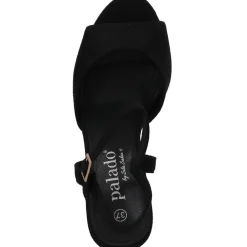 Palado Temmi by Sila Sahin, Sandaletten, Damen, Schwarz Matt