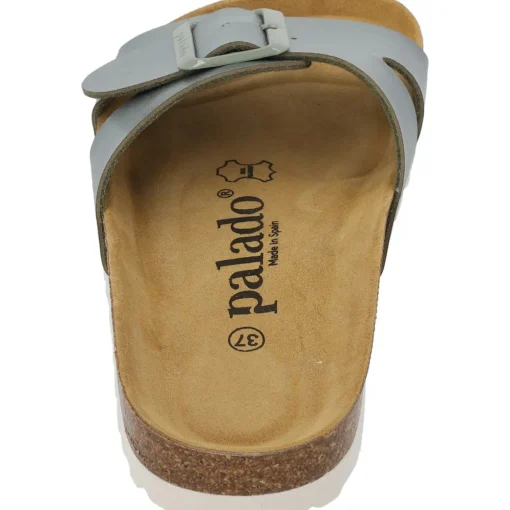 Palado Tinos, Pantoletten, Damen, Olive Metallic
