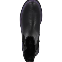 Palado Trinda by Sila Sahin, Chelsea Boots, Damen, Schwarz/Lila