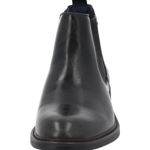Palado Trisdan, Chelsea Boots, Herren, Schwarz Shiny