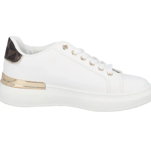 Palado Trishana, Sneakers Low, Damen, Weiß/Braun