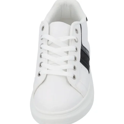 Palado Trishana, Sneakers Low, Damen, Weiß/Schwarz