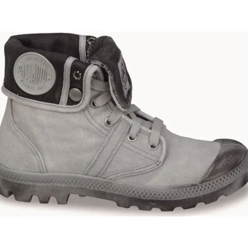 Palladium 92478, Schnürstiefel, Damen, Grau (Vapor/Metal)