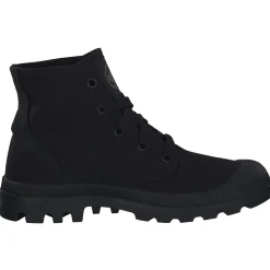 Palladium 73089, Schnürstiefeletten, BLACK