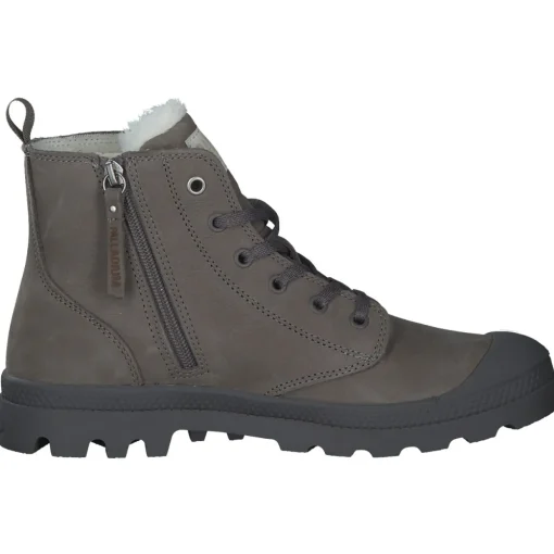 Palladium 95982, Schnürstiefeletten, Damen, Cloudburst/Chrclgry