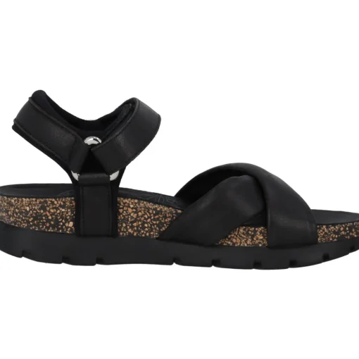 Panama Jack Serena B, Keilsandaletten, Damen, Schwarz (Negro/Black)