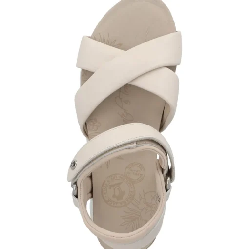 Panama Jack Serena B, Keilsandaletten, Damen, Beige