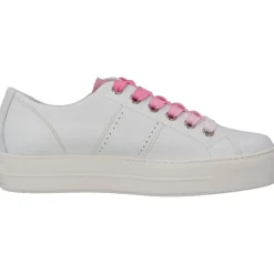 Paul Green 5247, Schnürschuhe, Damen, white/candy