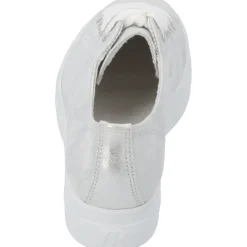 Paul Green 4790, Sneakers Low, Damen, weiß silber metallic