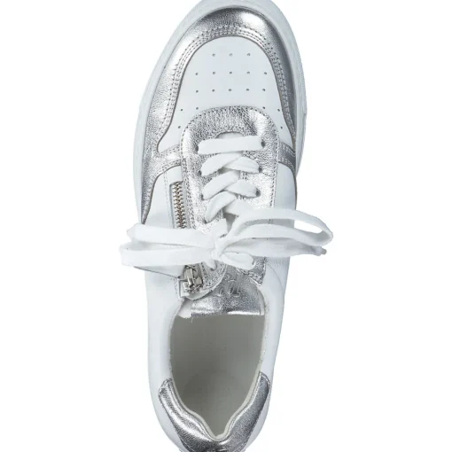 Paul Green 5155, Sneakers Low, Damen, clay/white