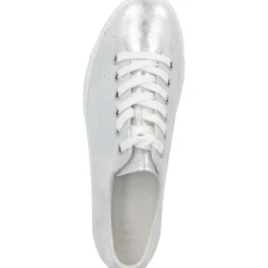 Paul Green 4790, Sneakers Low, Damen, weiß silber metallic