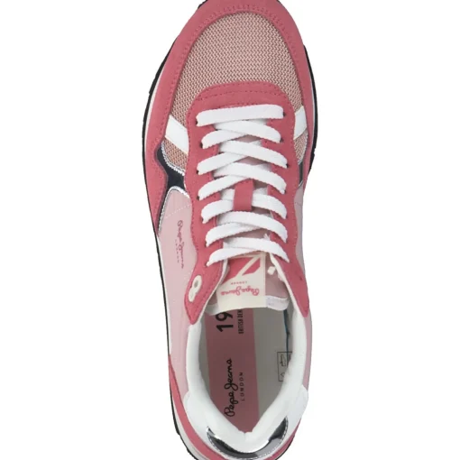 Pepe Jeans PLS31474, Schnürschuhe, Damen, pink