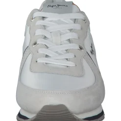 Pepe Jeans PMS30728, Sneakers Low, Herren, factory white