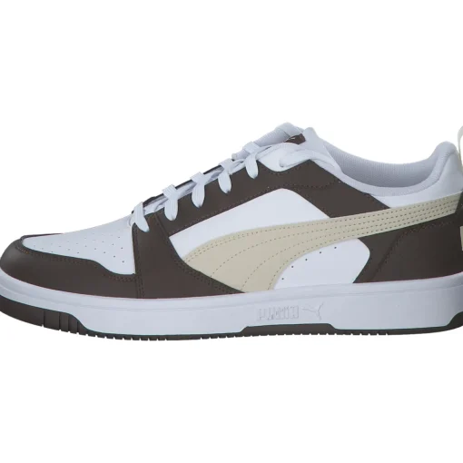 Puma 392328/031 Rebound v6 Low, Klassische- & Business Schuhe, Herren, ESPRESSO BROWN-ALPINE SNOW-PU