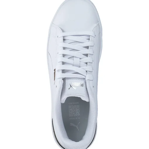 Puma 395085/001 Vikky v Metallic Shine , Schnürschuhe, Damen, PUMA WHITE-PUMA GOLD-PUMA SILVER