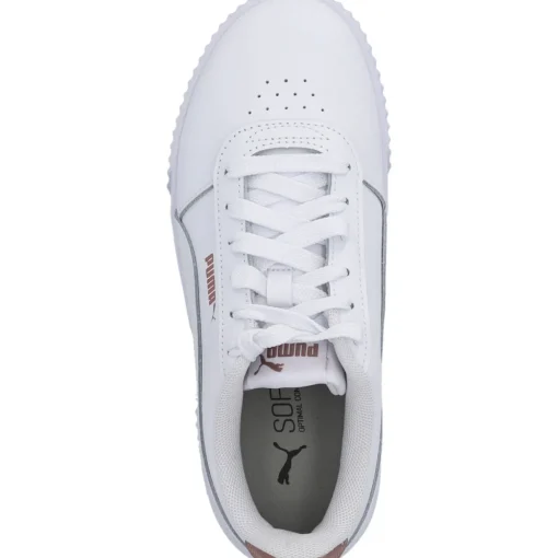 Puma Carina RG 373081, Sneakers Low, Damen, Weiß (White/Rose)