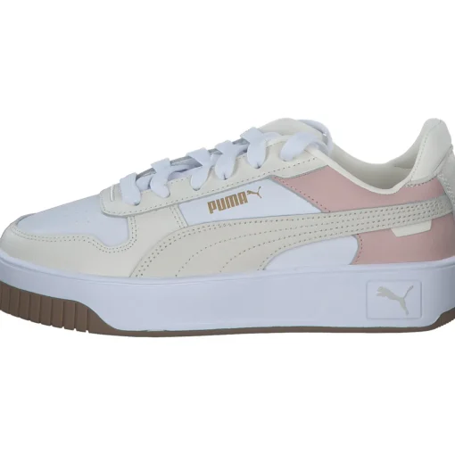 Puma Carina Street 389390, Schnürschuhe, Damen, PUMA WHITE-ALPINE SNOW-FROSTED
