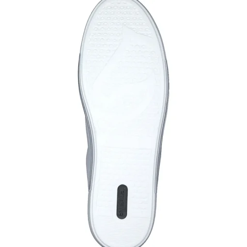 Remonte D0913, Schnürschuhe, Damen, weiss/silver