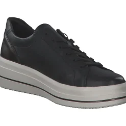 Remonte D1C01, Schnürschuhe, Damen, schwarz/schwarz-antique/antik/