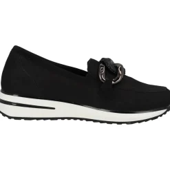 Remonte D1G11, Mokassins, Damen, Schwarz