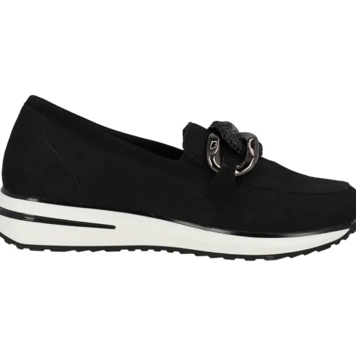 Remonte D1G11, Mokassins, Damen, Schwarz