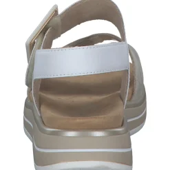 Remonte D1J53, Keilsandaletten, Damen, muschel/weiss