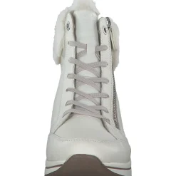 Remonte D0T77, Schnürstiefel, Damen, dirtywhite/cotton/dirtywhite