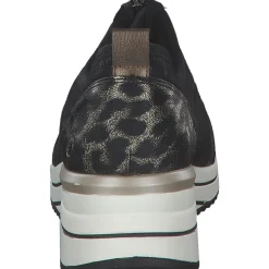 Remonte D0T08-02, Slip-On-Sneaker, Damen, black/schwarz/bronze/schwarz/g