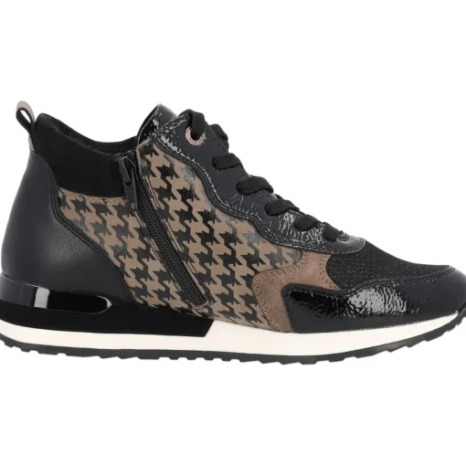 Remonte R2577, Schnürschuhe, Damen, Schwarz