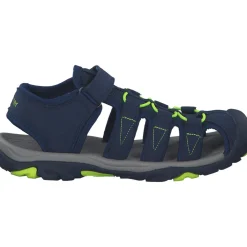 Richter 7151, Sandalen (Kinder), Kinder, nautia/blue/neonlime