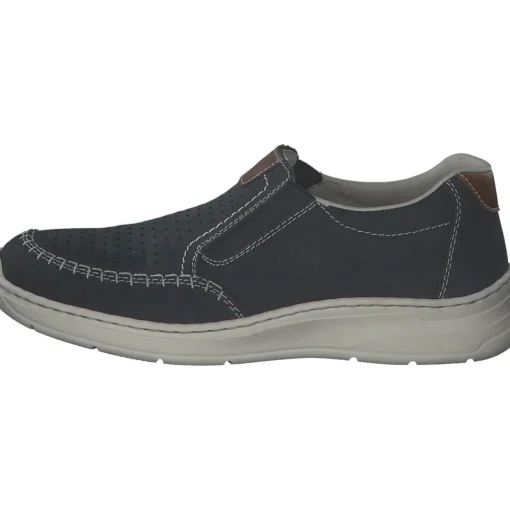 Rieker 14365, Klassische- & Business Schuhe, Herren, Blau