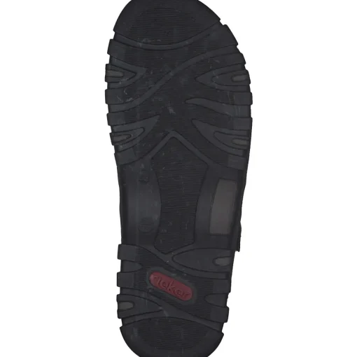 Rieker 25051, Klassische Sandalen, Herren, braun/schwarz