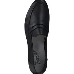 Rieker 51954, Mokassins, Damen, schwarz/schwarz/schwarz