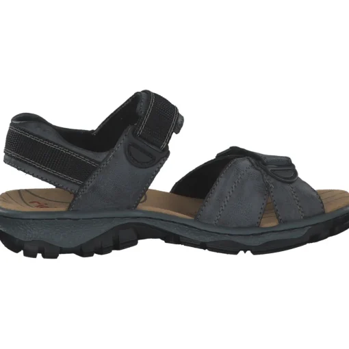 Rieker 68851, Sandalen, Damen, atlantic