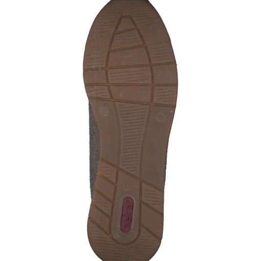 Rieker 58902-64, Schnürschuhe, Damen, fango/ginger /ginger-gold/ woo
