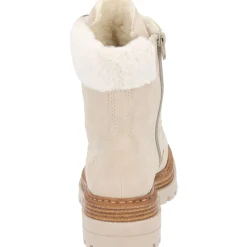 Rieker 75630, Schnürstiefel, Damen, Beige