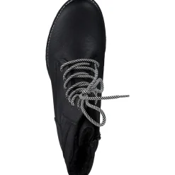 Rieker 78520, Schnürstiefel, Damen, schwarz/schwarz