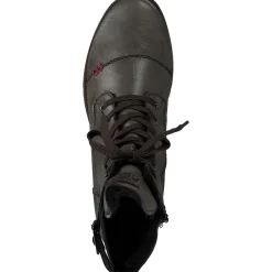 Rieker 70345, Schnürstiefel, Damen, vert