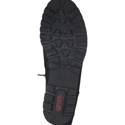 Rieker 78520, Schnürstiefel, Damen, schwarz/schwarz