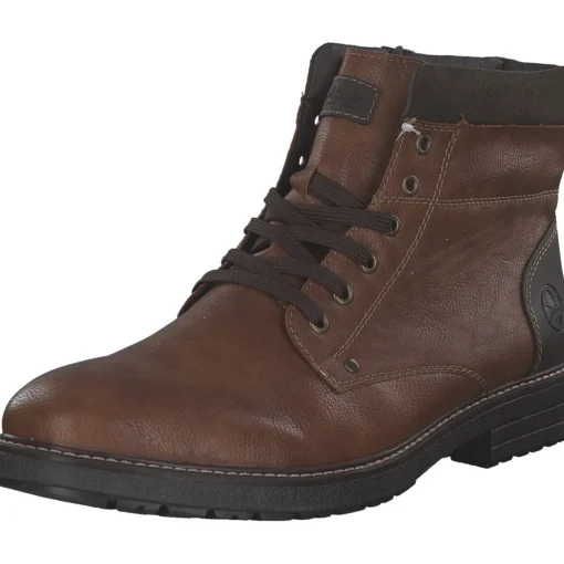 Rieker 33140, Schnürstiefeletten, Herren, Braun
