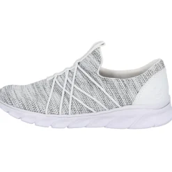 Rieker 54071, Slip-On-Sneaker, Damen, Weiß
