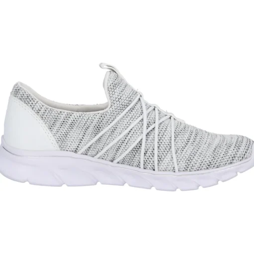 Rieker 54071, Slip-On-Sneaker, Damen, Weiß