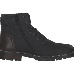 Rieker 32031, Stiefel, Herren, schwarz/toffee/granit