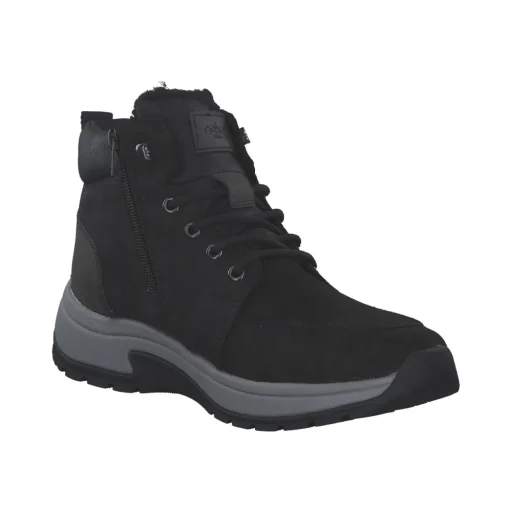 Rieker 11020, Stiefel, Herren, schwarz/schwarz/schwarz