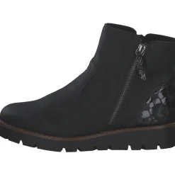 Rieker 44950-00, Stiefeletten, Damen, schwarz/black/schwarz