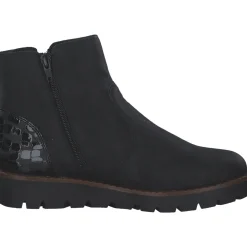 Rieker 44950-00, Stiefeletten, Damen, schwarz/black/schwarz