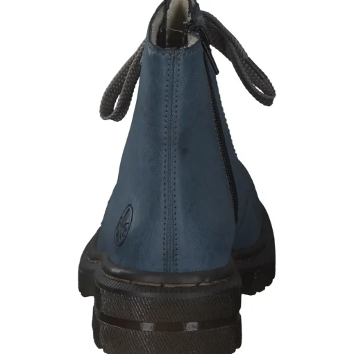 Rieker 78240, Stiefeletten, Damen, Blau